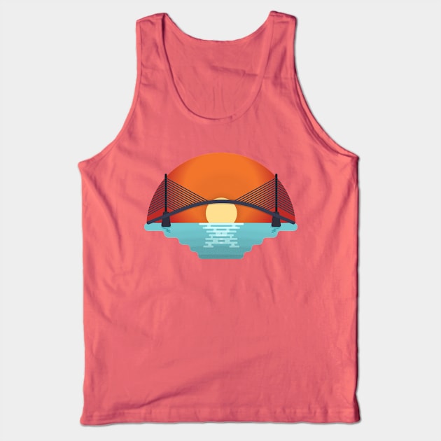 Sunshine Skyway Tank Top by FITmedia